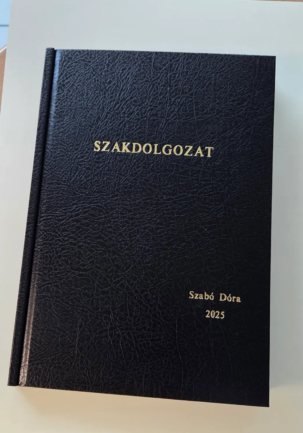 Szakdolgozat kötés